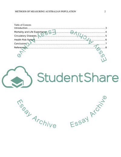 The Health Status of Indigenous and Non-indigenous Australian Adults