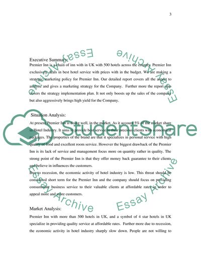 Premier Inn-Marketing Strategy