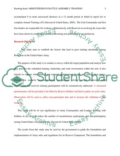 Managing Reserve Attendance in a Multi Component Unit
