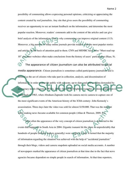 Social Media Impact on Society: Social Media and the News