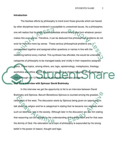 Problems of philosophy