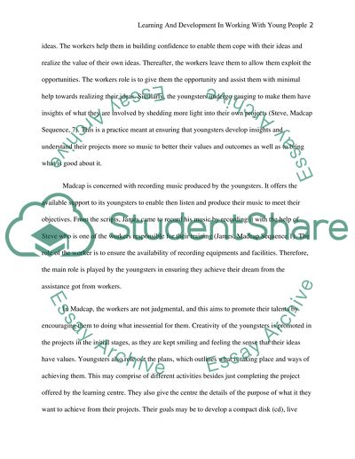 Learning and Development in Working with Young People