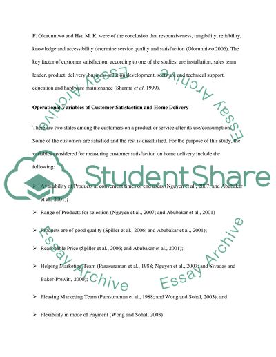 Home Delivery Service