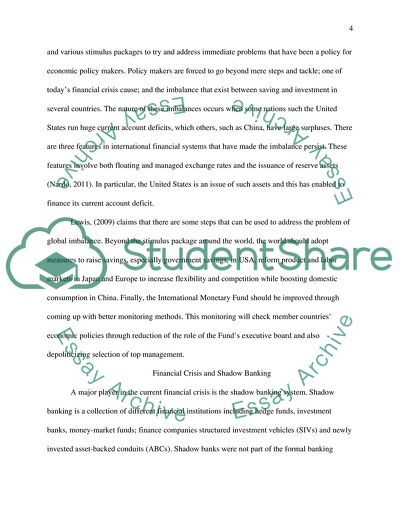 The Current Financial Crisis from Macro and Micro Aspects and Introspect from Crisis