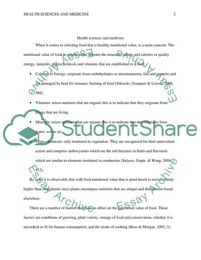 Food Preparation and Farming Processes