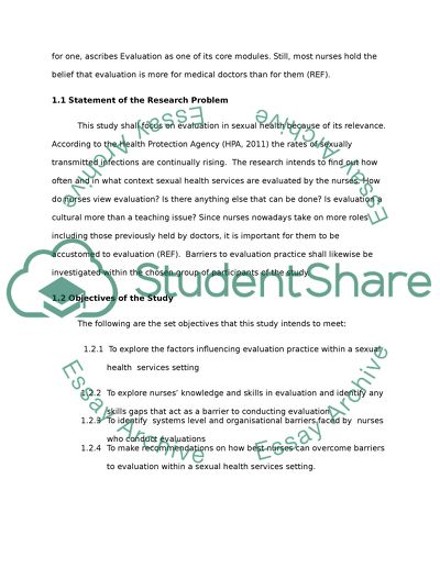 Barriers to Evaluation: a Qualitative Study of Sexual Health Nurses