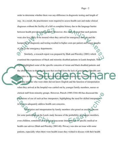 Delivering Healthcare to Patients