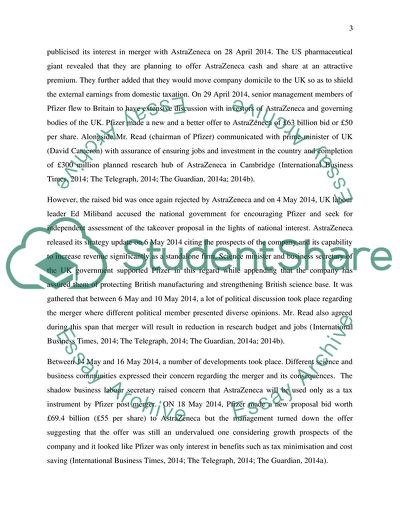 Pfizers Unsuccessful Takeover of AstraZeneca