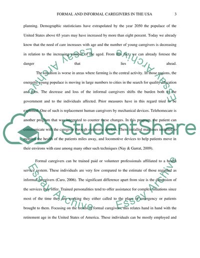 Being a caregiver essay image