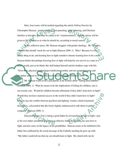 Pulling Punches by Christopher Duncan