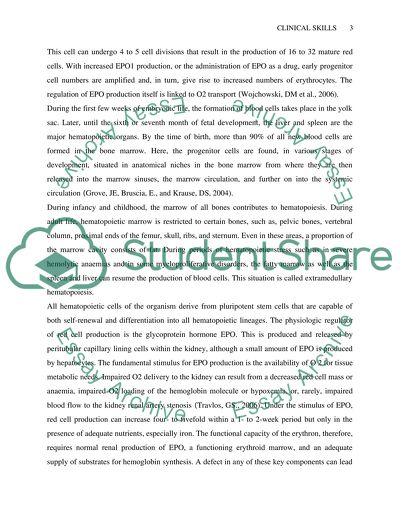 Cllinical Skils in haematology and bone marrow transplantion Nursing Module