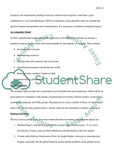 Formal memo(globalization)