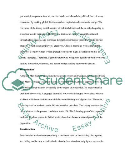 Social Class System is Alive and Well