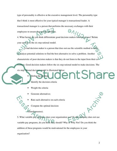 Effective Managers and Successful Managers