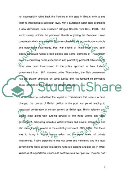 Course of British Politics