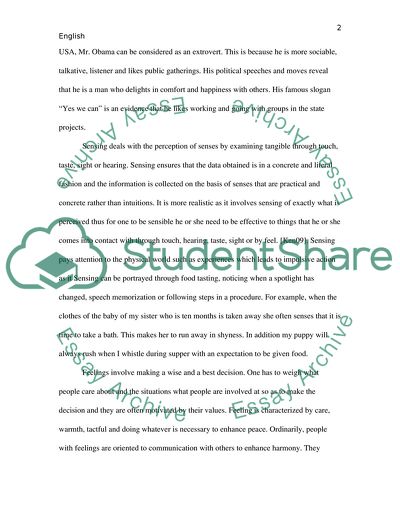 The Characteristics of ESFP