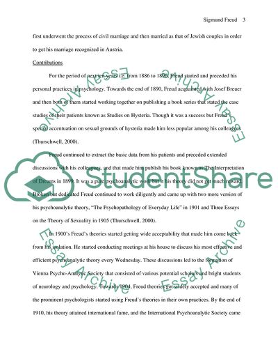 Brief History of Life: Sigmund Freud