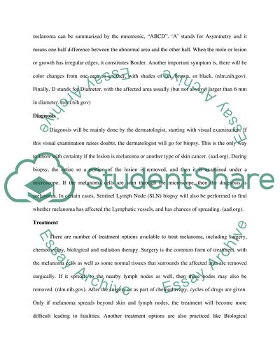Cardiac Involvement in melanoma