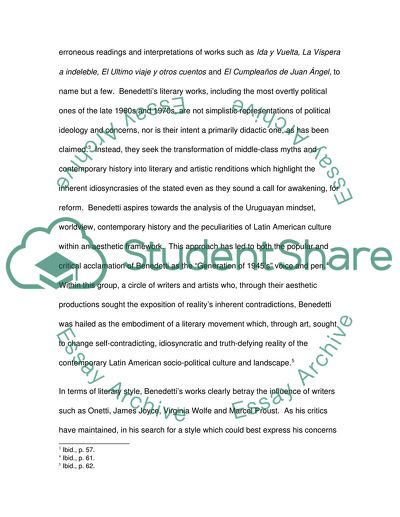 The Latin American Literature