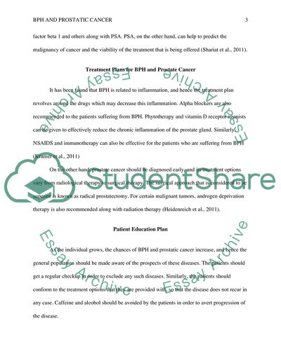 Benign Prostatic Hyperplasia and Prostatic Cancer