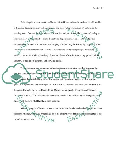Students Ability to Apply Different Mathematical Concepts