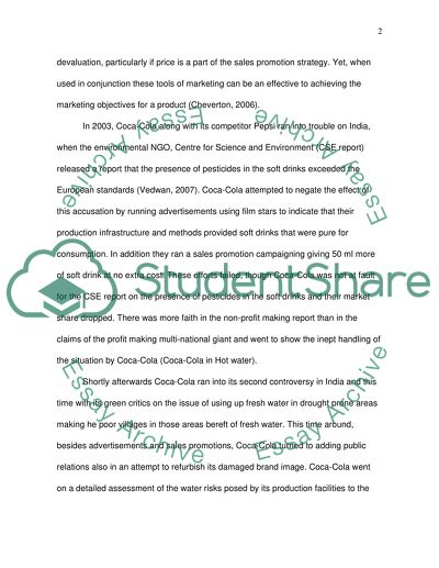 The Application of Marketing - PARTA -The tools of Marketing