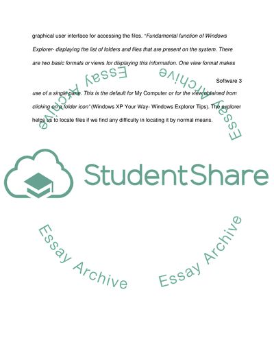 Operating System Software and Application Software