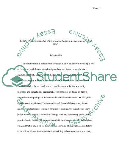 Market efficiency economics image