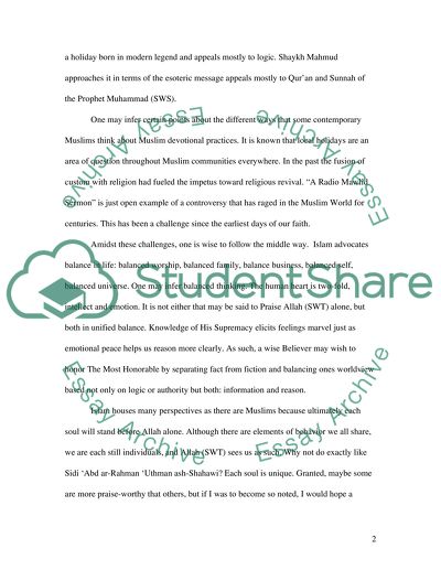 Religious Perspectives