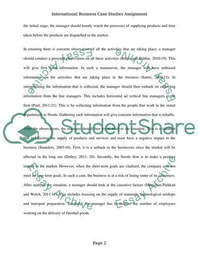 International Business Case Studies Reflection