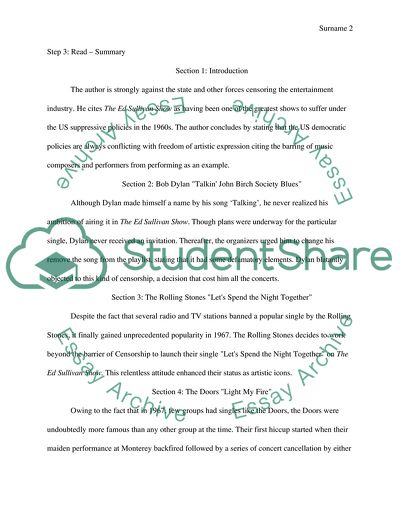 Major Peculiarities of Censorship