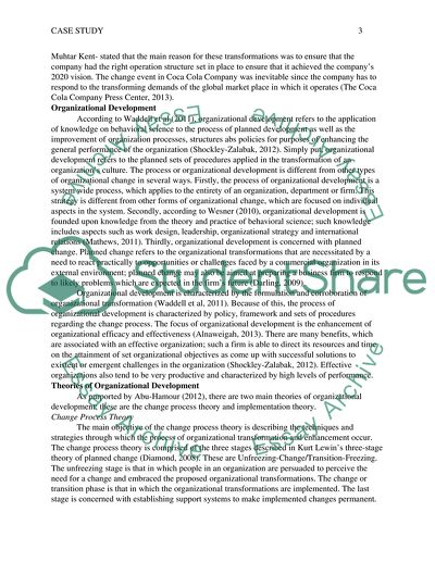 Changes in the Commercial Organizations