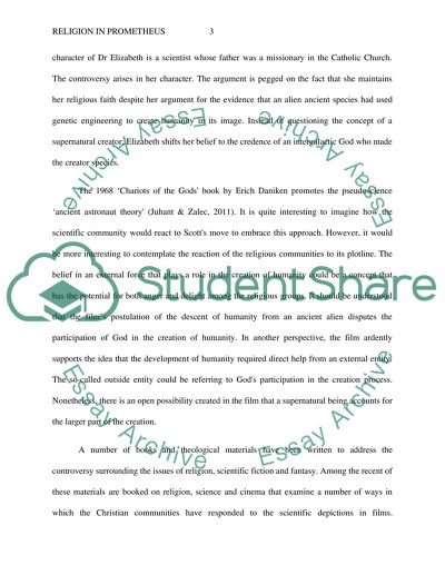 Religion in Prometheus