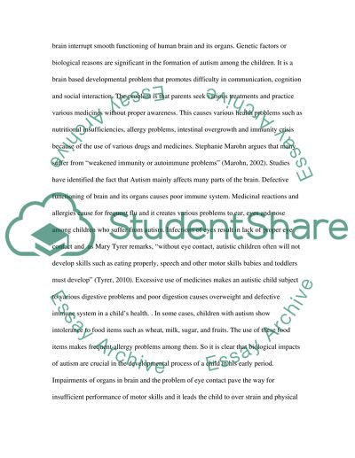 Autism Spectrum Disorder