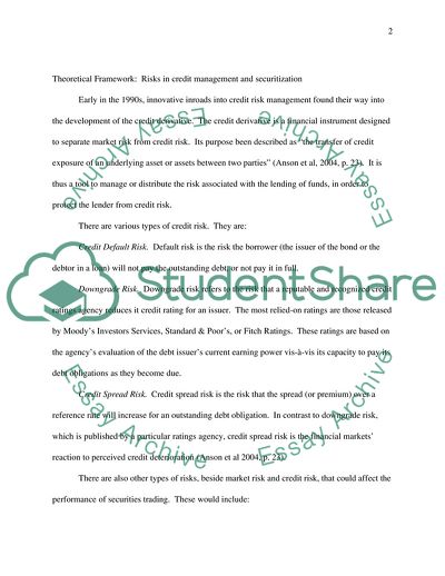 Credit Default Swaps