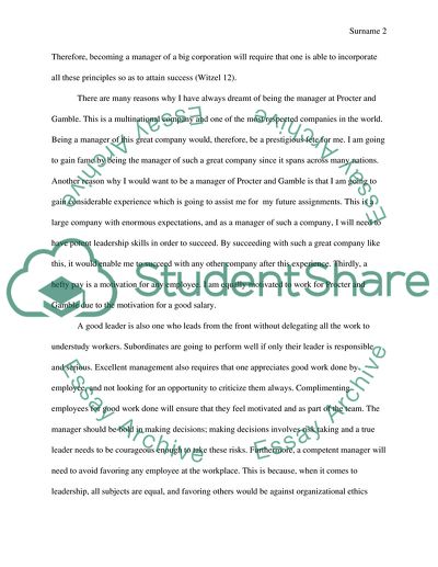 Dream Job and Procrastination