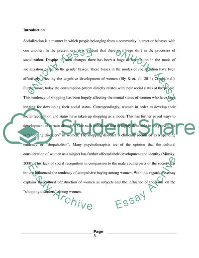 Cultural Construction of Women as Subjects