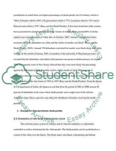 Race and Death Penalty