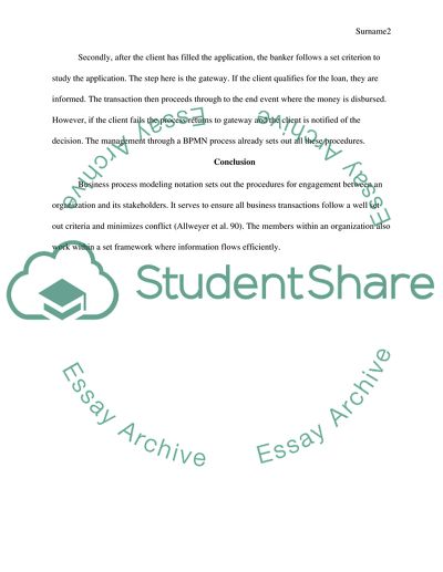 Business Process Model & Notation (BPMN)