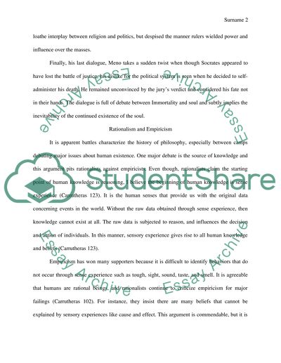 Four Socratic Dialogues Euthyphro, Apology, Crito, Meno