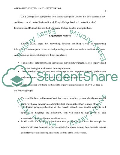 Operating Systems and Networking