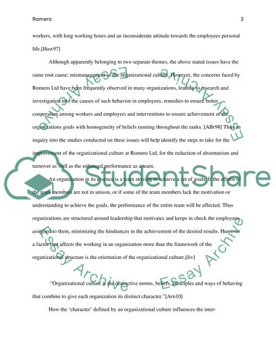 Romero Ltd Management