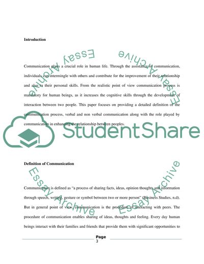 Major Issues in Communication