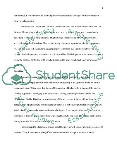 Teenagers Development