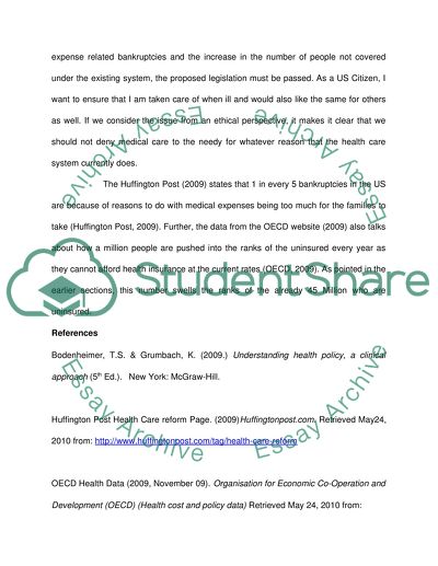 Understanding Health Policy