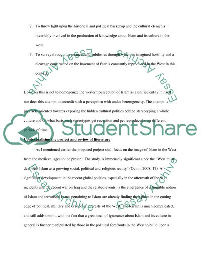Perceptions of Islam in the Middle Ages and the Modern Times