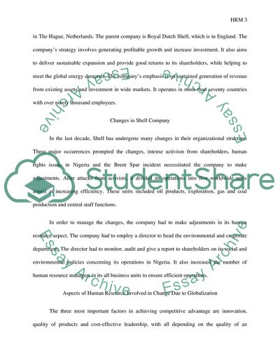 Effects of Globalization on International Human Resource Management