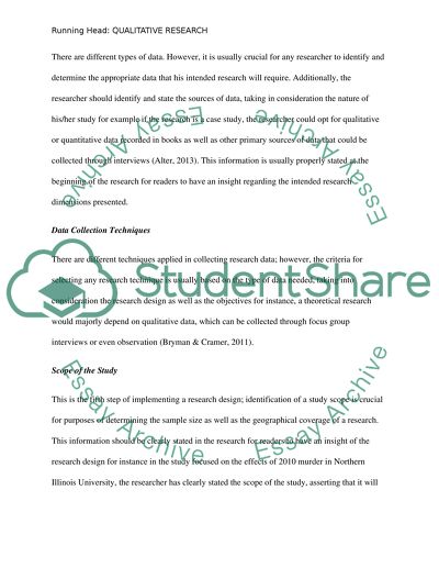 Six Fundamental Steps in Implementing a Research Design