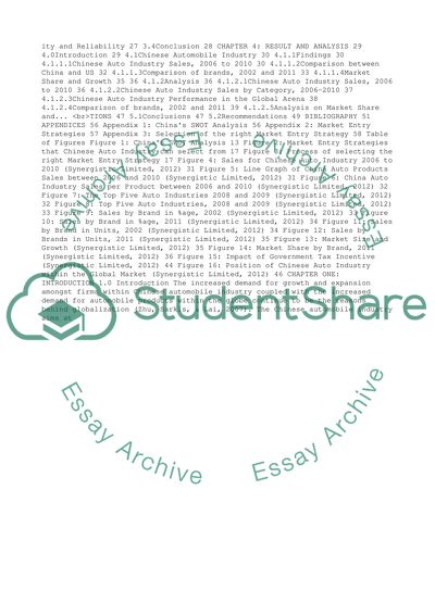 Operation and management of chinas auto production increased