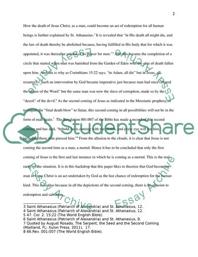 Why did God become man in Jesus Christ